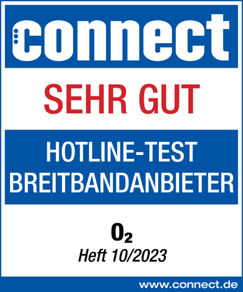 Testsiegel Hotline Test Breitbandanbieter
