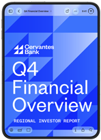 iPhone Duo in verschiedenen Positionen: umgedreht im offenen Querformat, in einem leichten Winkel geöffnet, äußeres Display, All‑Screen Design. Das Display zeigt eine Banking App in geöffneter, vertikaler Position. Querformat geöffnet, in rechtem Winkel geöffnet, inneres Display, All‑Screen Design.