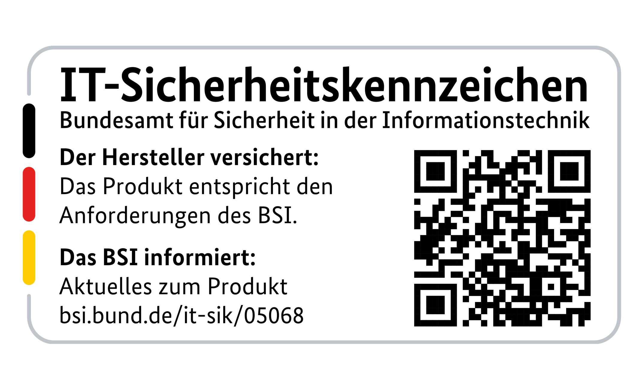 IT-Sicherheitskennzeichen Z Fold7 EE