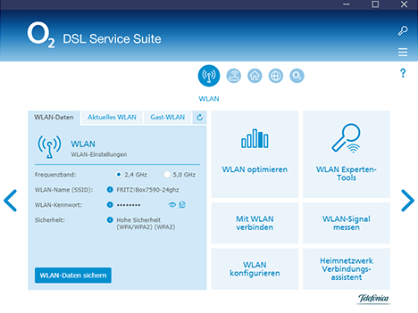 o2 Service Suite WLAN