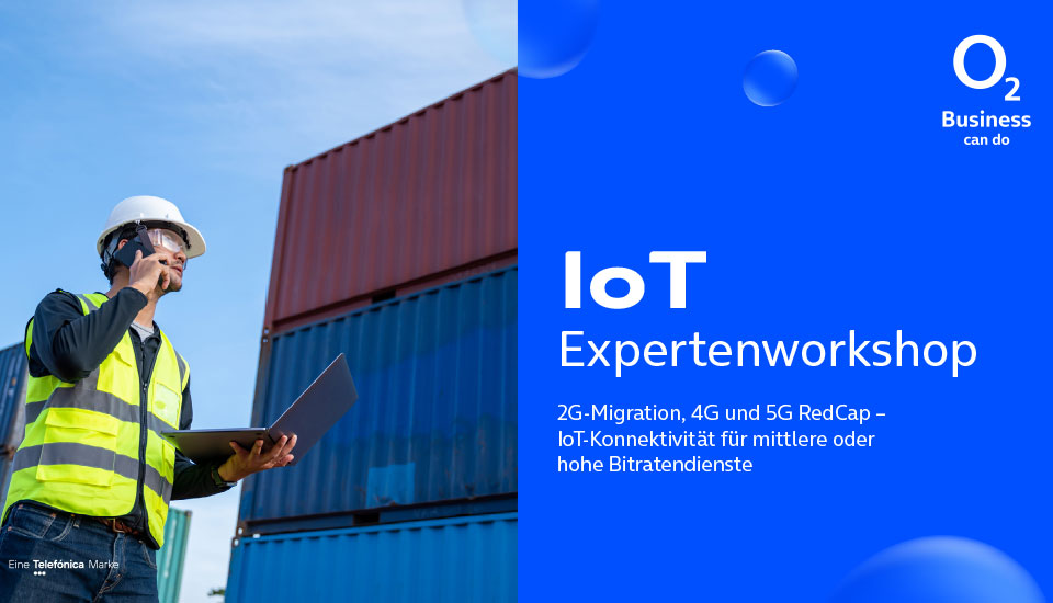 Cover Download Flyer zu IoT Expertenworkshop 2G Migration, 4G und 5G RedCap